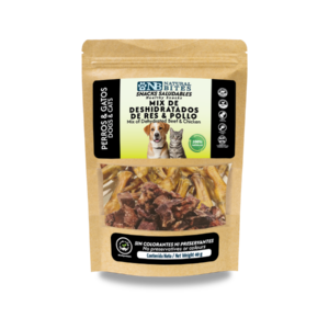Mix Patas de Pollo y Pulmones de Res deshidratados
